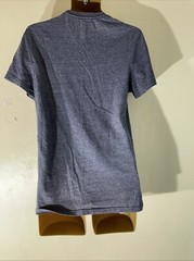 mens Jack Wills Size Small Dark Blue Marl Slim Fit Short Sleeve Jersey T-shirt