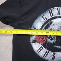 Guns N’ Roses Shirt Mens Large Black Band Tour 2023 North America Size Small Tee