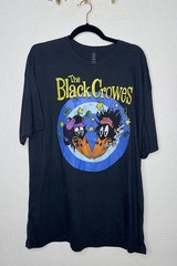 Black Crowes T-shirt Black New Gildan Soft-style Tri Blend 2XL Shirt Men’s 2A