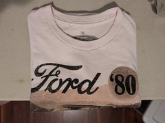 Officially Licensed Ford 80 Ranger Truck Graphic T-Shirt Men’s Size Medium Cream