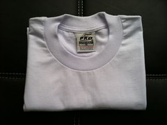 6 NEW PRO 5 PRO5 T-SHIRT SUPER HEAVY WHITE TEE PLAIN BLANK MEDIUM M 6PC