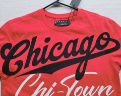 ETERNITY BC/AD Men’s Apparel Chicago Chi-Town Red T-Shirt – Size: Medium