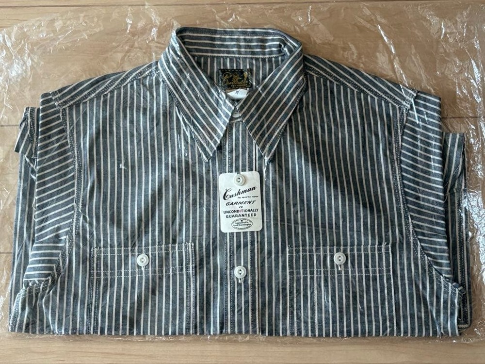 Cushman Work Shirt M New and Unused Suntage 0s Japan