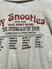 Sy Snootles Max Rebo Band T-Shirt Tour L/XL Keehn Scenes Star Wars USA 2 Sided