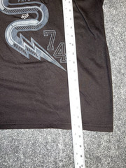 Fox Racing Choose Your Own Path Snake Graphic Black T-Shirt Large