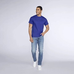 Gildan 3-PACK Men’s Heavy Cotton T-Shirt (Pack of 3) Bulk Solid Blank Regula Fit