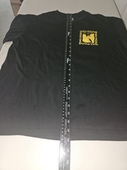 Wu Tang Clan Large Womens Black Double-sided Graphic Logo Short Sleeve Tee