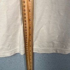 Uniqlo U Mens Large Beige Airism Oversized T-Shirt Cotton Blend Crewneck