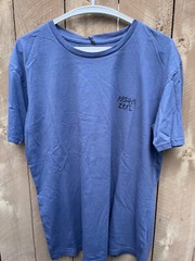 ALOHA ZEN Rainbow Slide Graphics BLUE Tshirt – Men’s Size M – NEW