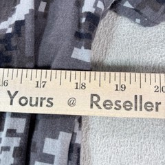 Mil-Tec Shirt Mens Medium Gray Digital Camo Military Tactical Stretch Tee Top