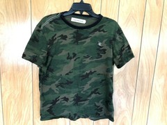 Calvin Klein Jeans Men’s T-Shirt Green Olive Night Camo Size M