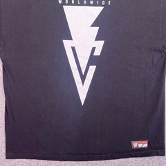 Baylor Club WWE Shirt Mens 2XL Black Worldwide Geometric Bolt Casual Finn Balor