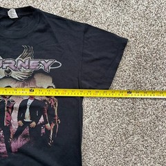 Journey Tour 2013 T-Shirt Sz M Rock Band Shirt Front Back Graphic Black