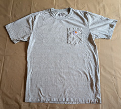 Carhartt T-Shirt Men’s Green K87 Medium Workwear Pocket Loose Fit Short Sleeve