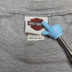Harley-Davidson Shirt Mens Medium Tall Gray Big Sky Great Falls Montana Biker