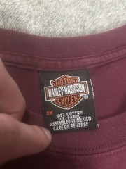 Vintage 2000’s harley davidson wyoming tee shirt size 2xl