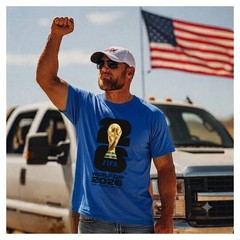 World Cup 2026 T-Shirt Football Soccer USA Worldcup Tee Logo Gildan Softstyle