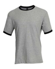 Tultex 246 Unisex Ringspun USA Cotton/Polyester Fine Jersey Ringer T-Shirt