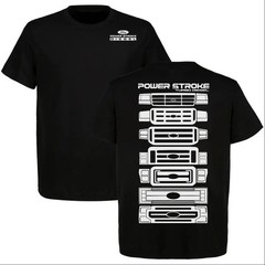 Ford Powerstroke Evolution T-shirt, Car Engine Enthusiast Shirt, Perfect For Tru