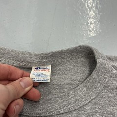 Vintage 80s Villanova Grey Champion Spellout T-Shirt 1980s