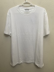 NEW Porter & Ash Performance Tee XL White Crew Neck T-Shirt Cotton Spandex NWT