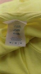 FASTENAL T Shirt Size Medium Hi VIS YELLOW