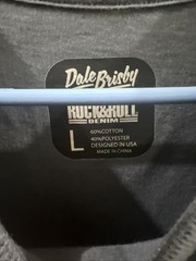 Rock & Roll Denim Dale Brisby Rodeo Time Ol’ Son Blue Graphic T-Shirt LARGE