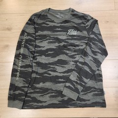 Free Fly Shirt Mens XL Gray Hybrid Mist Camo Long Sleeve Adventure Outfitters