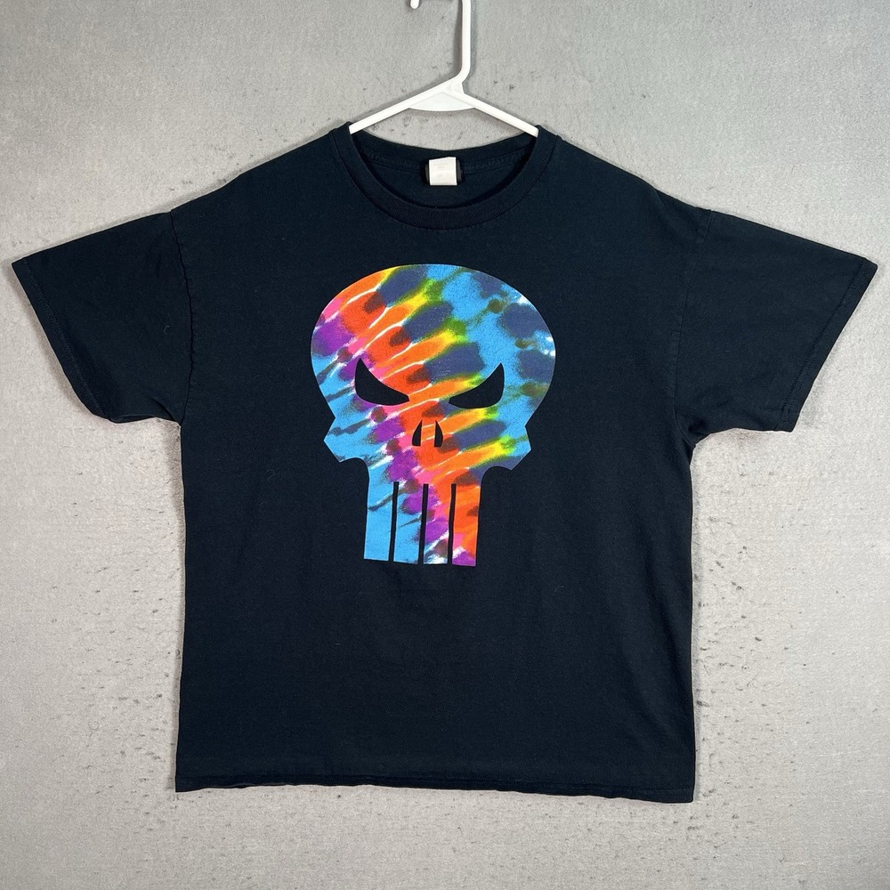 Marvel Comics Mad Engine Punisher T Shirt Adult Medium Black Mens