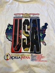 Vintage Y2K 2002 Fifa World Cup USA Shirt Single Stitch Size 2XL