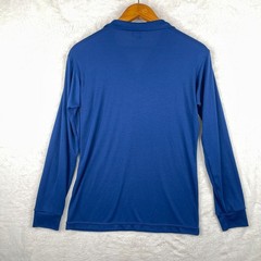 Patagonia Capilene Base Layer Top Mens Medium Blue 1/4 Zip Shirt