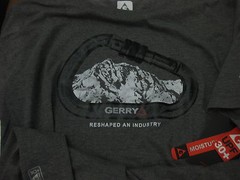 NWT GERRY PREMIUM OUTDOOR T-SHIRT TEE UPF30+ MOISTURE WICKING TECH