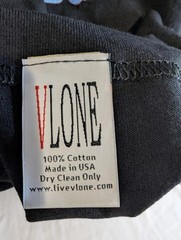 VLONE Screwhead Skull T-Shirt Black Blue Red Flame V Logo Tee New Deadstock XL