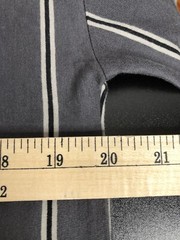 New Look NWT Striped Gray Tee MCMXCI Adult Size XS NEW MEN