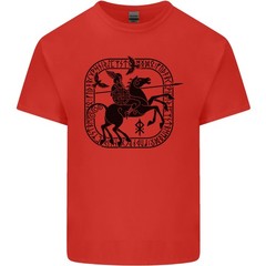 Odin Wotan Vikings Valhalla Norse Mythology Mens Light Cotton T-Shirt