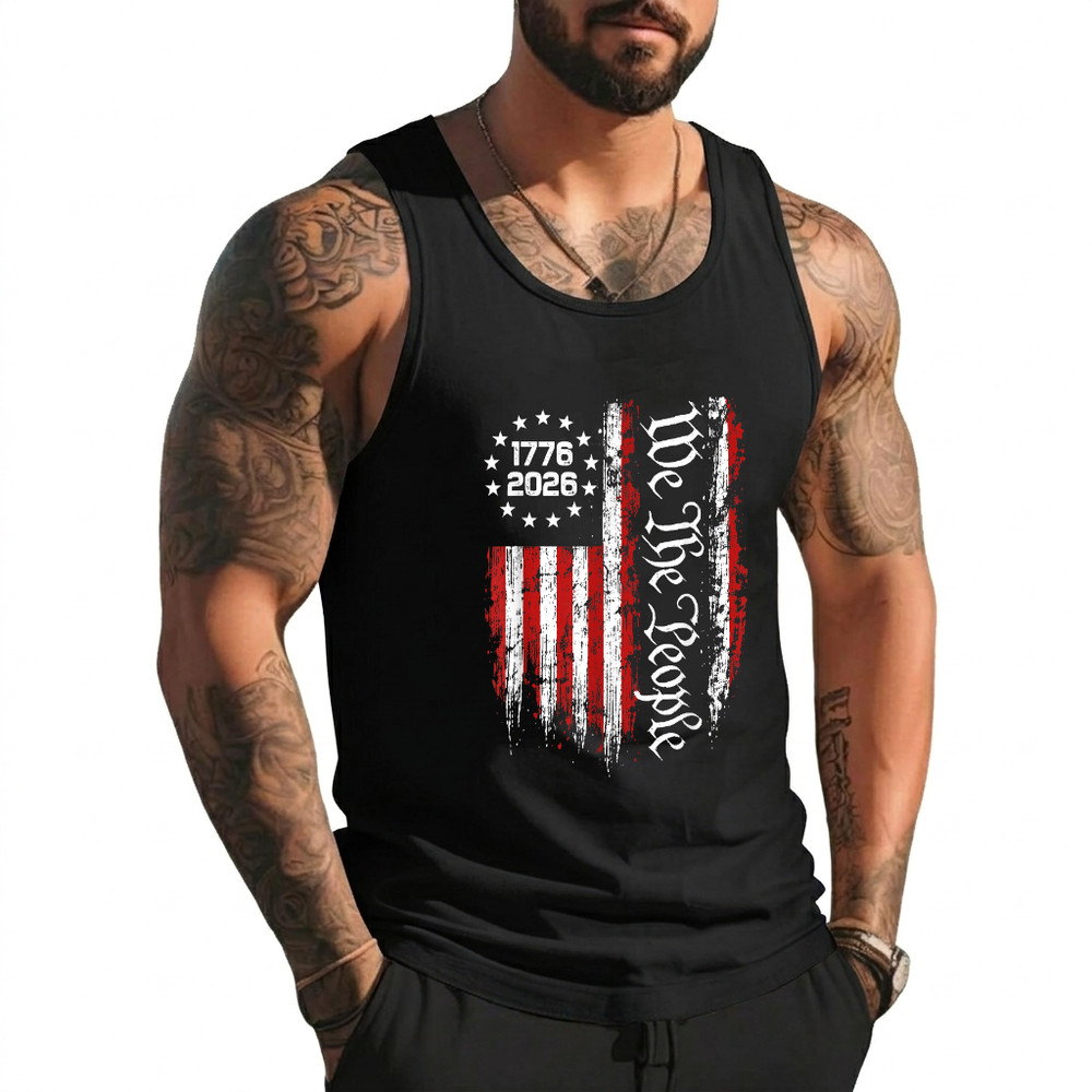 250 Anniversary USA 250th American Flag Patriotic 250 Years Tank Top