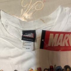 Vintage Marvel X Mad Engine Full Cast Iron Man Comics T-Shirt Size XL/XG