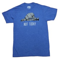 Star Wars Mens T-Shirt – Not Today Lazy AT-AT Image
