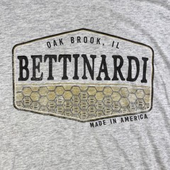 Blue 84 Shirt Mens XL Gray Bettinardi Graphic T Golf Core Country Club Bee Hive