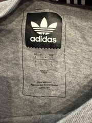 Adidas Colorblock Floral Trefoil Short Sleeve T-Shirt Size S