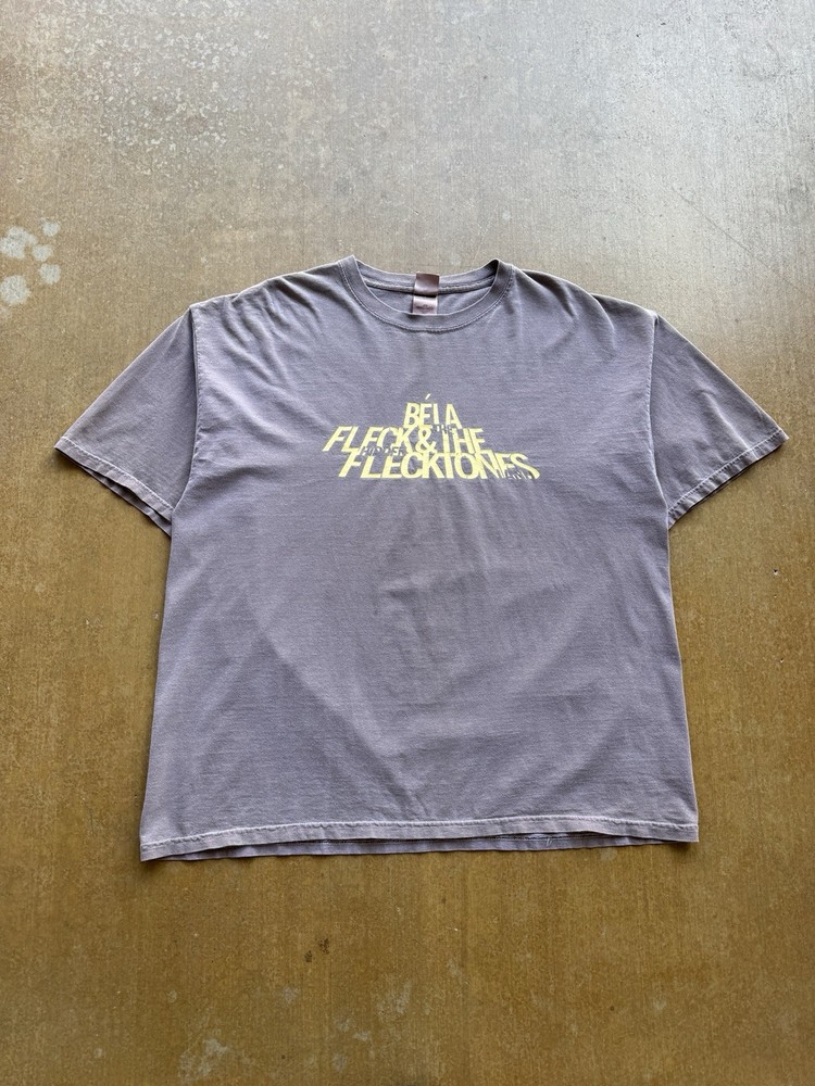 VTG Early 2000s Bela Fleck & The Flecktones Band Tour American Jazz XXL T-Shirt