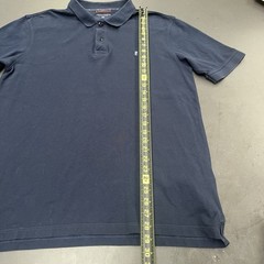 Henri Lloyd Mens Navy Blue Short Sleeve Polo Shirt Size Large