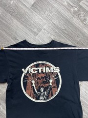 Vintage Victims Band T-Shirt Size L Deathwish Inc Hardcore Punk Anvil Tag