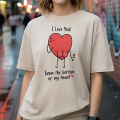 [S-XL] I Love You T-Shirt Romantic Gift For Him Her, Couple Valentine Shirt