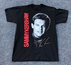 Vintage Sammy Kershaw Haunted Heart Cotton Black All Size Unisex Shirt JJ09