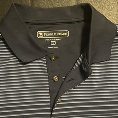 Men’s Polyester Polo T-Shirt Size Large Machine Washable