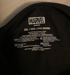 X-Men Shirt ADULT BLACK WOLVERINE BROWN SUIT Marvel