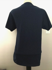 ATHLETIC WORKS DRIWORKS Navy Blue Short Sleeve Crew Neck Pocket T-Shirt Sz S*