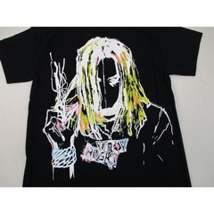 Revenge Lil Durk Shirt Mens Medium Black Scribble Logo Graphic Short Sleeve