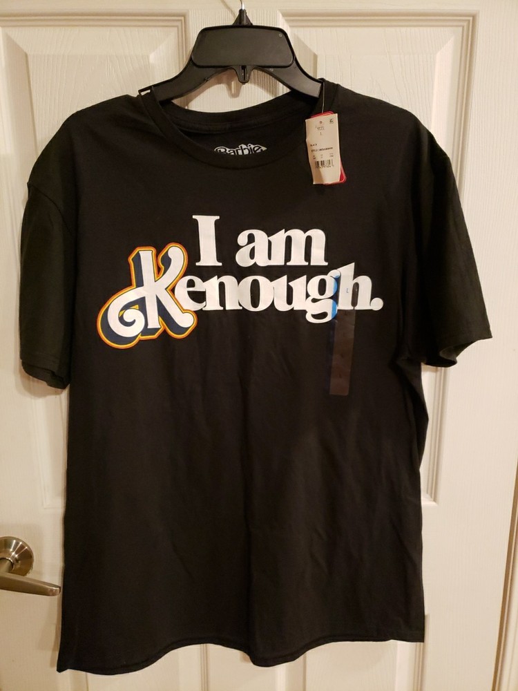 Barbie Movie “I Am Kenough” Adult Unisex T-Shirt Size Large Brand New NWT Ken